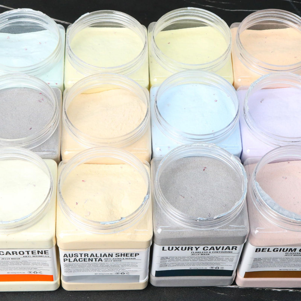 Nielies Hydro Jelly Masks for Facials – Hydrating Jelly Mask Powder (6 Pack, 23 oz)