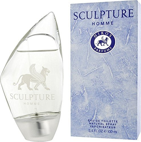 Nikos Sculpture Homme Eau de Toilette — 3.4 oz for Men | Sculpture