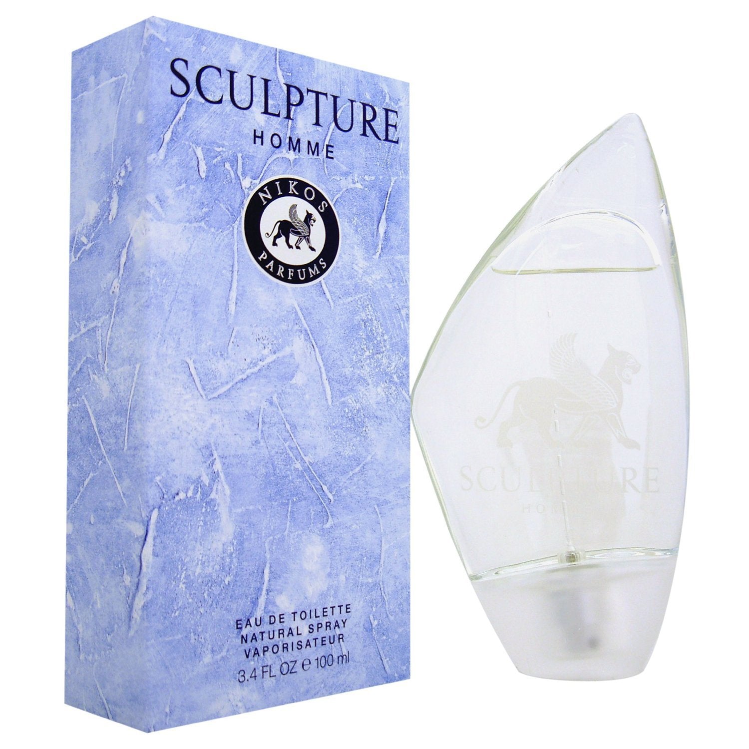 Nikos Sculpture Homme Eau de Toilette — 3.4 oz for Men | Sculpture