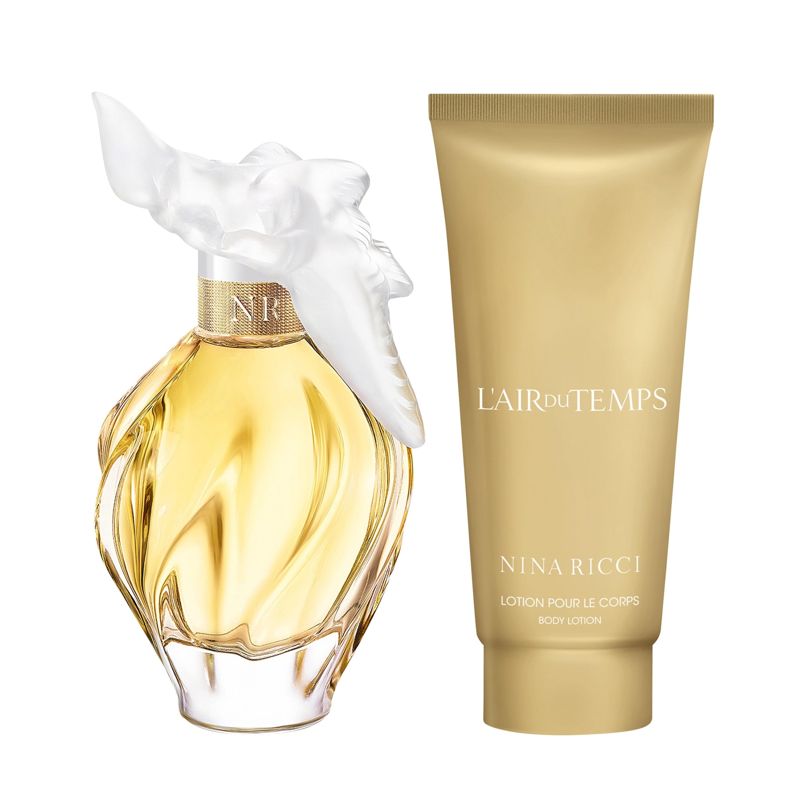 Nina Ricci L'Air Du Temps Gift Set for Women – EDT 1.7 oz + Body Lotion 2.5 oz