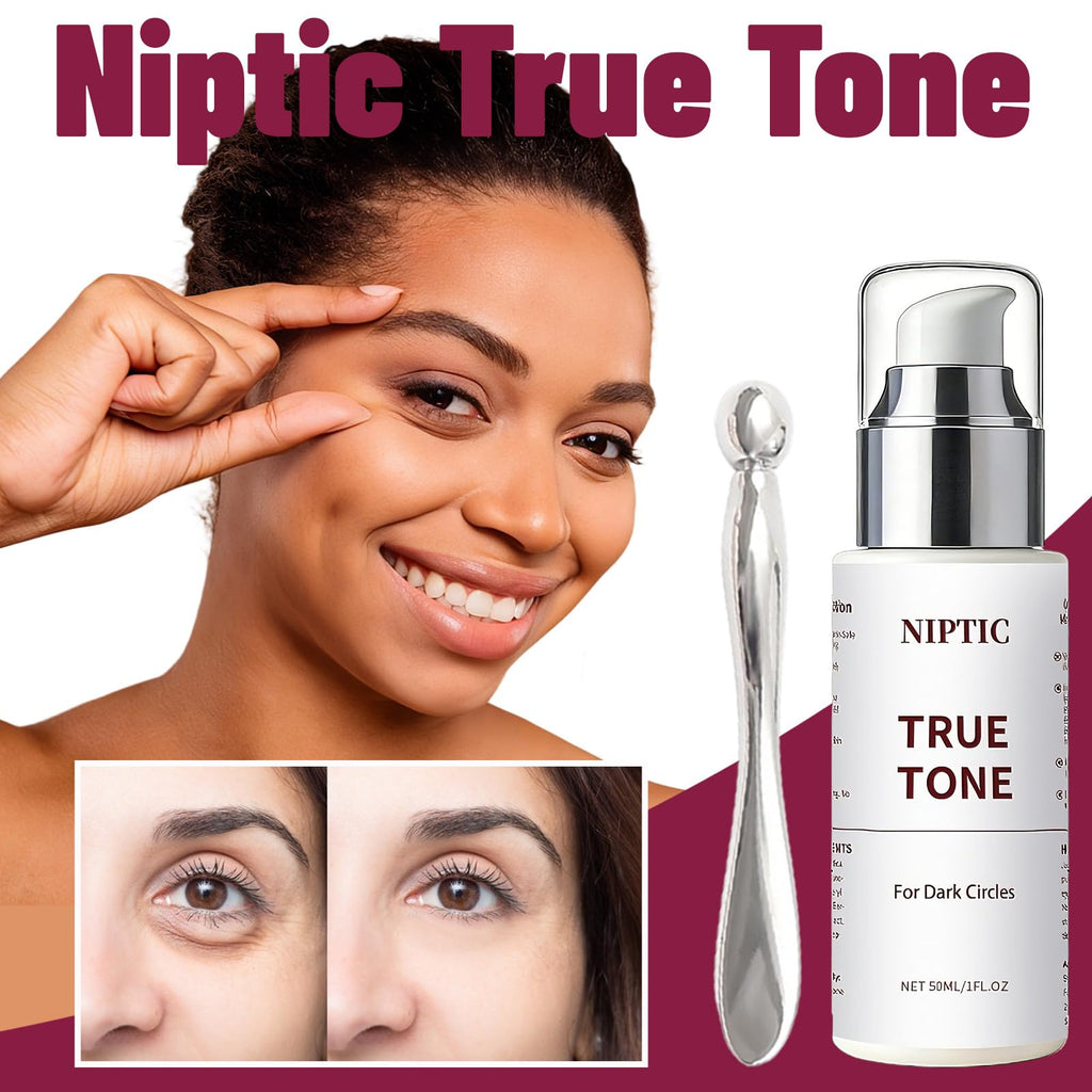 Niptic True Tone Eye Cream – Dark Circles, Puffiness & Fine Lines Repair (1 Pcs)