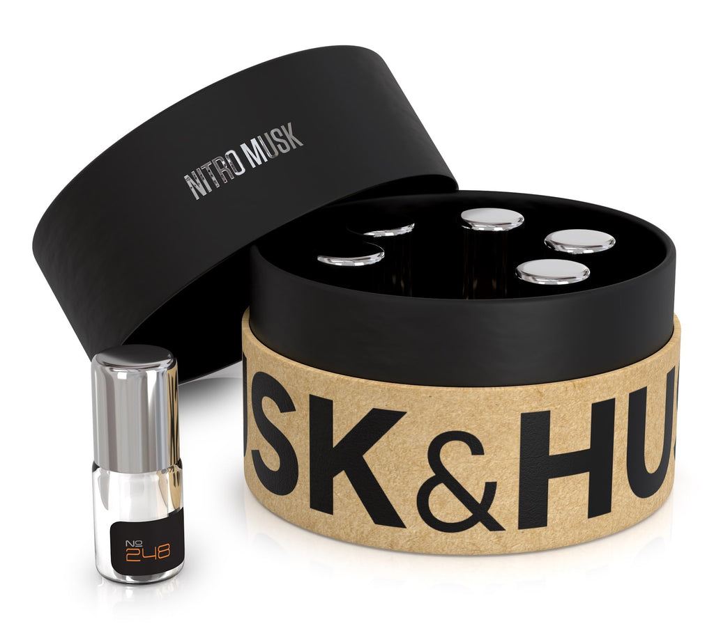 Nitro Musk: 7 Original Musk & Hustle Creations Roll-On Fragrances – Pure Oil, USA Made