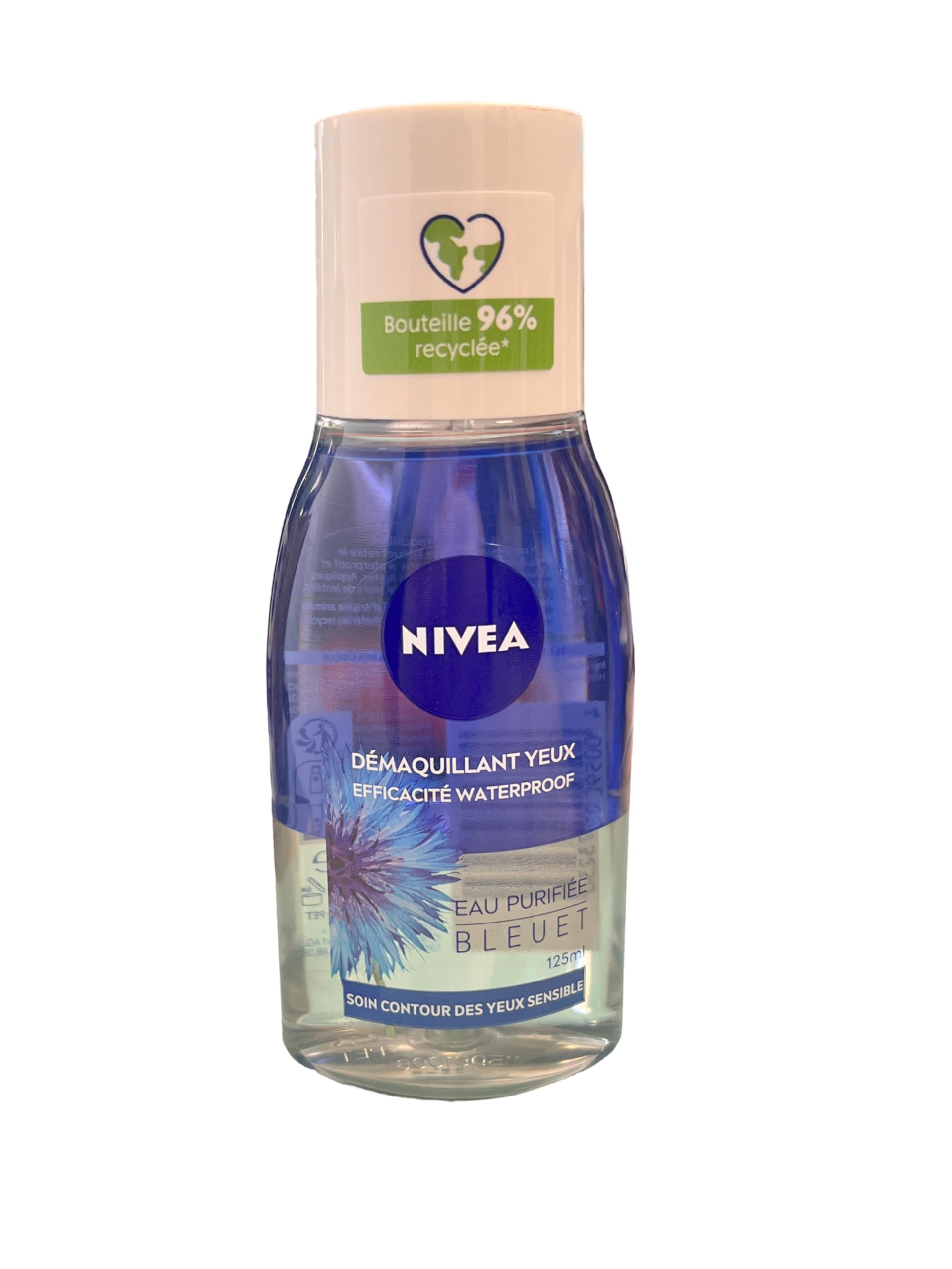 NIVEA Double Effect Eye Make-Up Remover Pack of 6 | Gentle Eye Makeup Removal