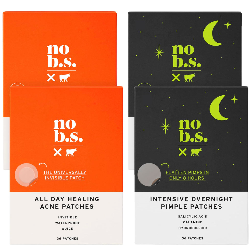 No Bad Stuff - All Day & Overnight Acne Patch Duo (144 ct)