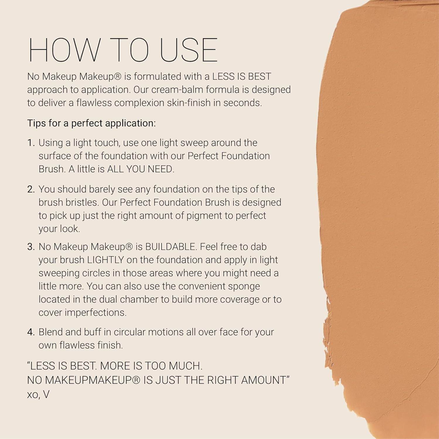 No Makeup Makeup Foundation — Weightless Cream-Balm with FlexShade Technology (Medium)