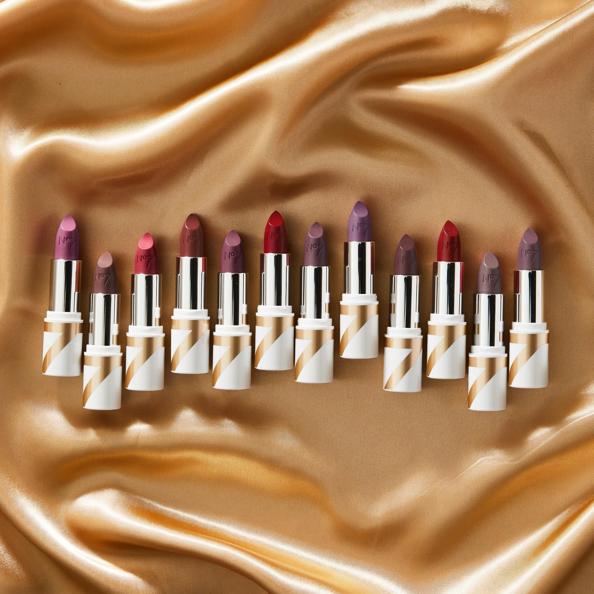 No7 Age Defying Lipstick Plum Beautiful – Hydrating Satin Lip Color