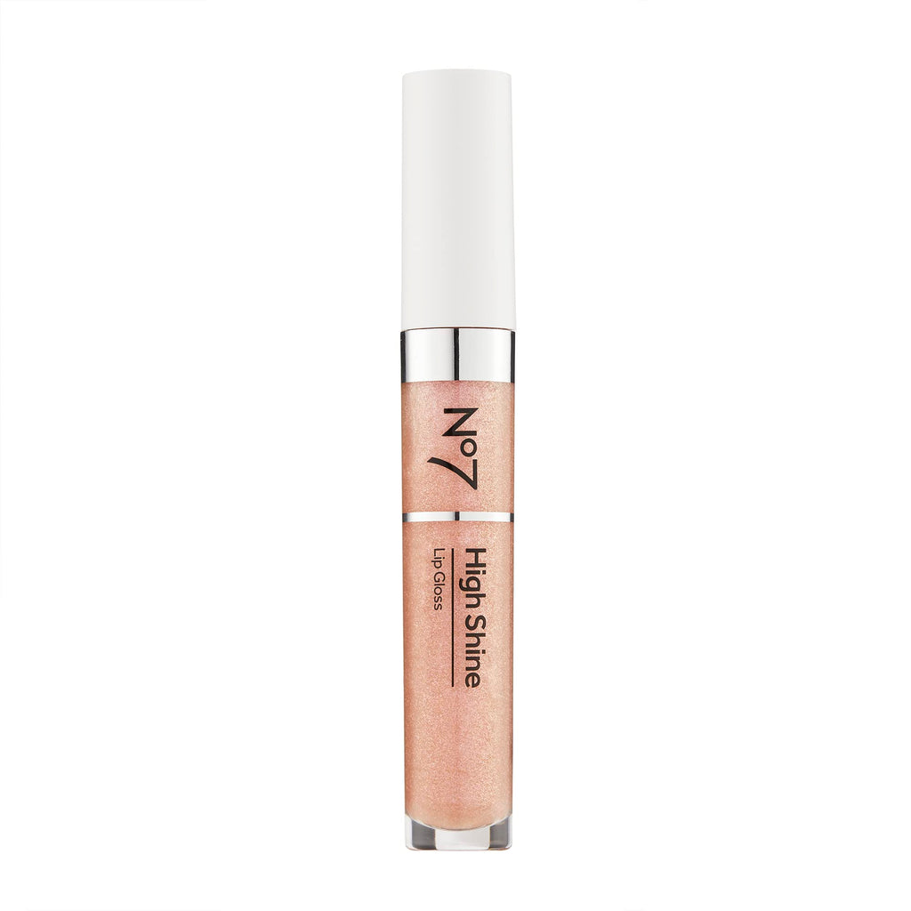 No7 High Shine Lip Gloss Sparkling Rose – Hydrating, Long-Lasting Shine