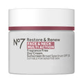No7 Restore & Renew SPF 30 Day Cream – Firming Hydration with Hyaluronic Acid (Fragrance-Free)