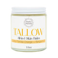 Noelle's Naturals Tallow Balm – Organic Grass-Fed Tallow, 3.5oz, Orange + Bergamot