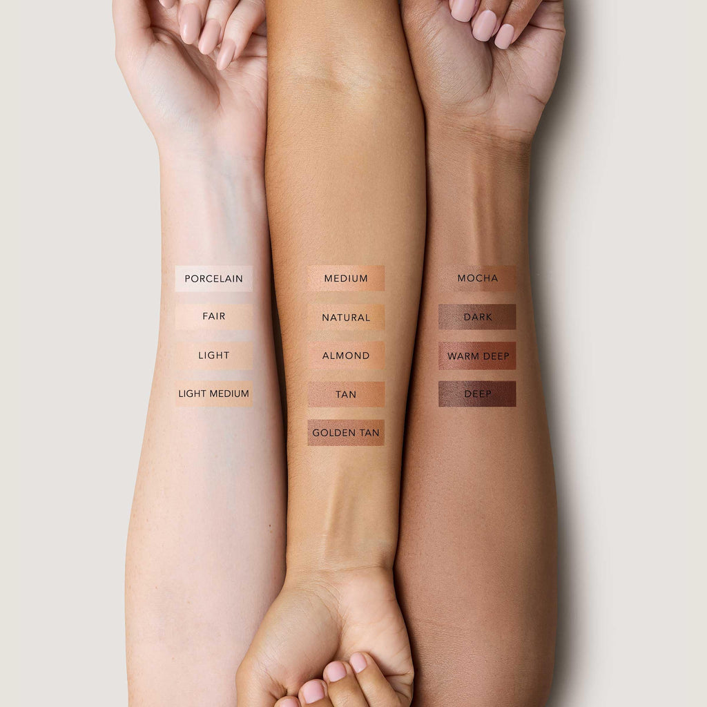 No Makeup Makeup Foundation + Brush Duo — Skin-Tone Adaptive, Buildable Coverage, Vegan & Cruelty-Free