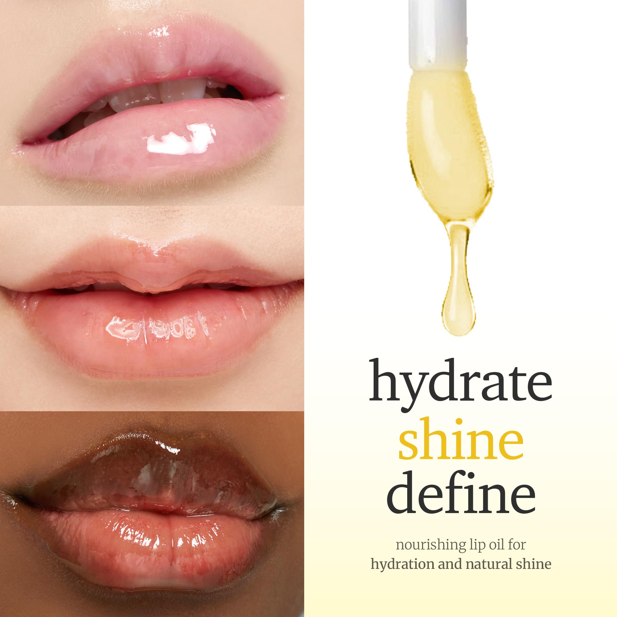 NOONI Applecoco Lip Oil – Korean Lip Glow for Hydration, Plump & Lasting Shine (0.12 fl oz)