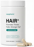 Noophoric Hair Growth Vitamins – Natural Hair Support for Men & Women, 90 Capsules