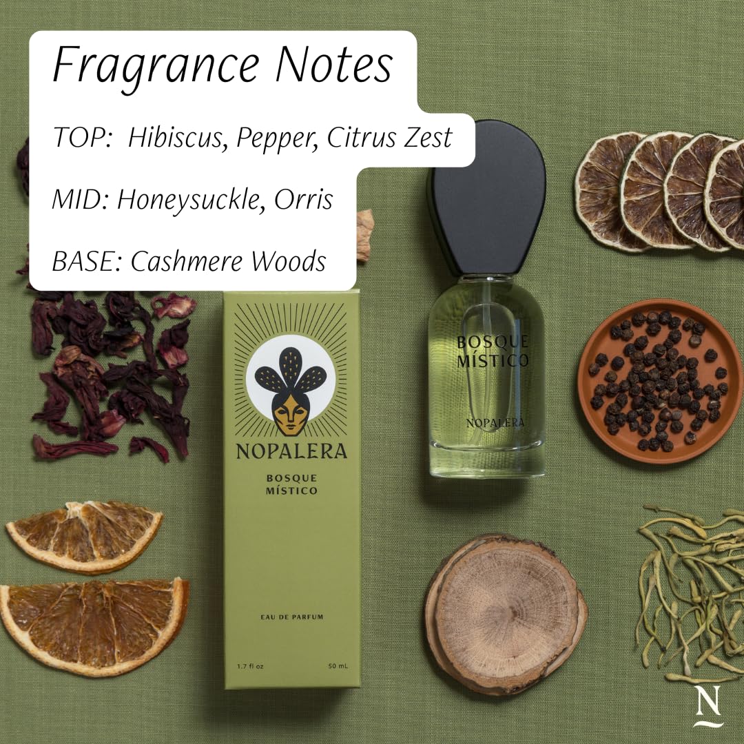 Nopalera Bosque Místico Eau de Parfum – Sweet Spicy Floral, 50ml