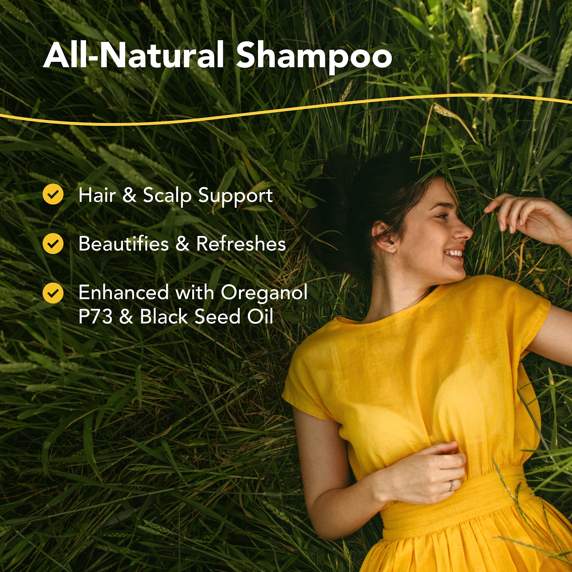 North American Herb & Spice ScalpClenz Shampoo - 8 oz, Black Seed Oil Renew Formula, Non-GMO
