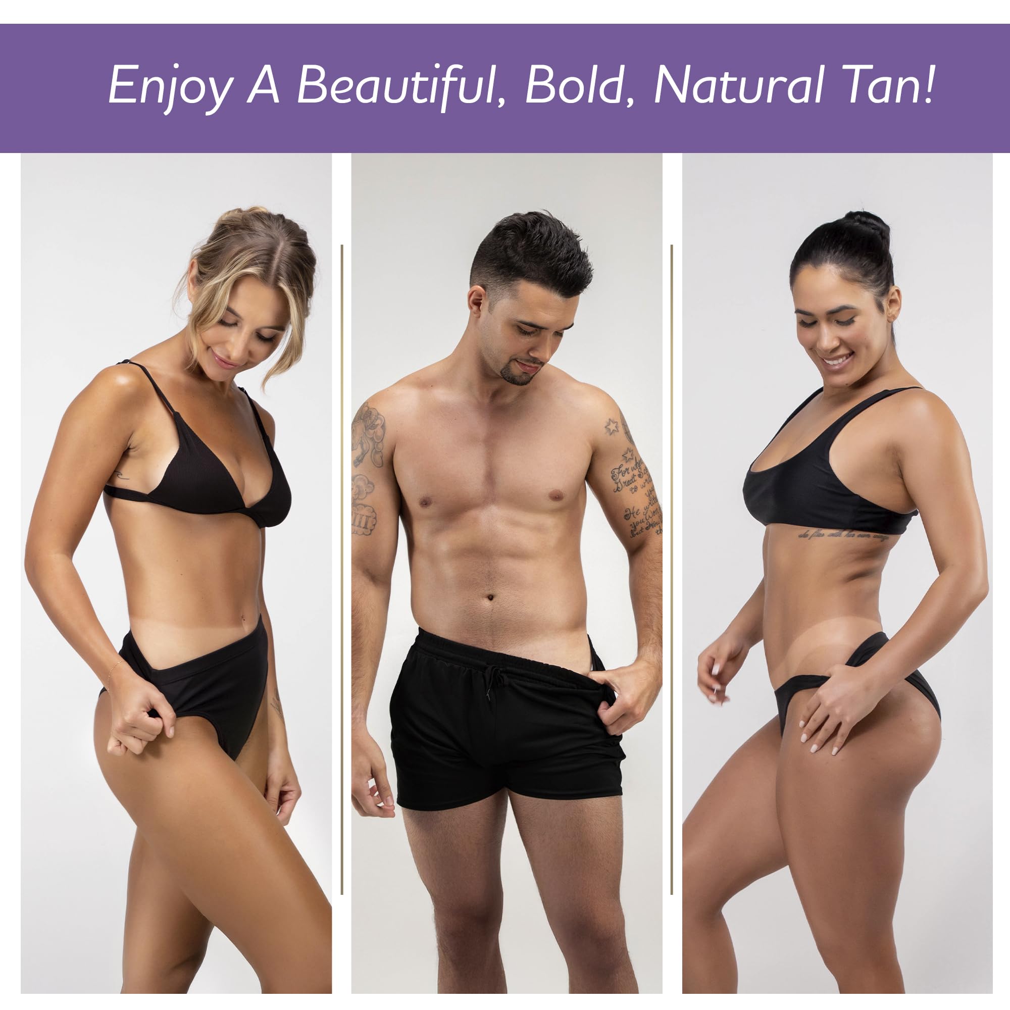 Norvell Venetian Self Tanning Set – 8 oz Mousse with Bronzer & Reusable Mitt