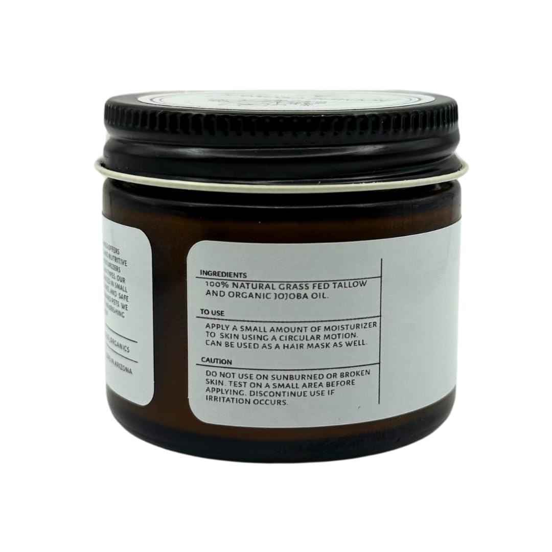 Nouvelise Organics Pure Whipped Tallow Moisturizer — Unscented, 1.7oz