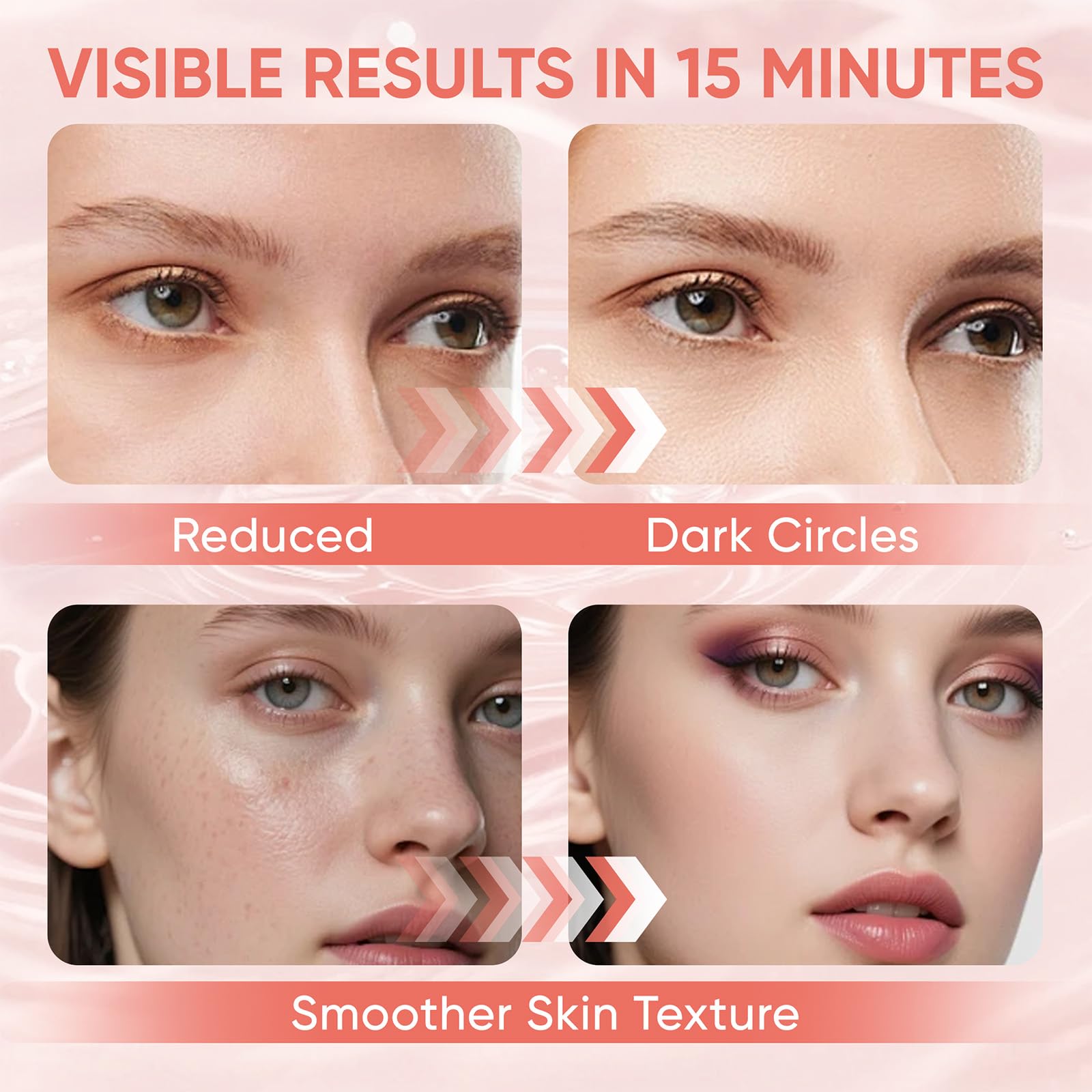 NOVALIFT Micro Eye Patches | Hyaluronic Acid Eye Mask for Dark Circles & Puffiness