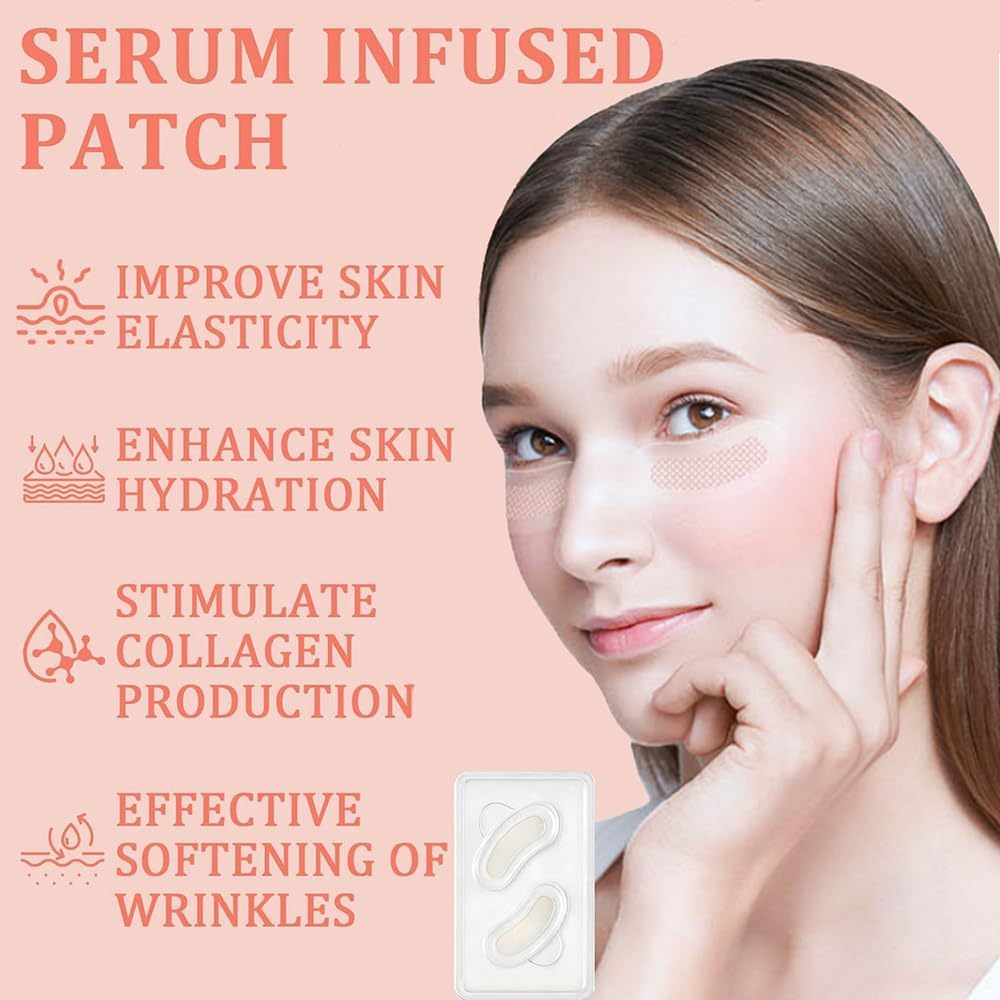 NOVALIFT Micro Eye Patches – Hydrating Under-Eye Patches for Puffy Eyes & Fine Lines (3 Pairs)