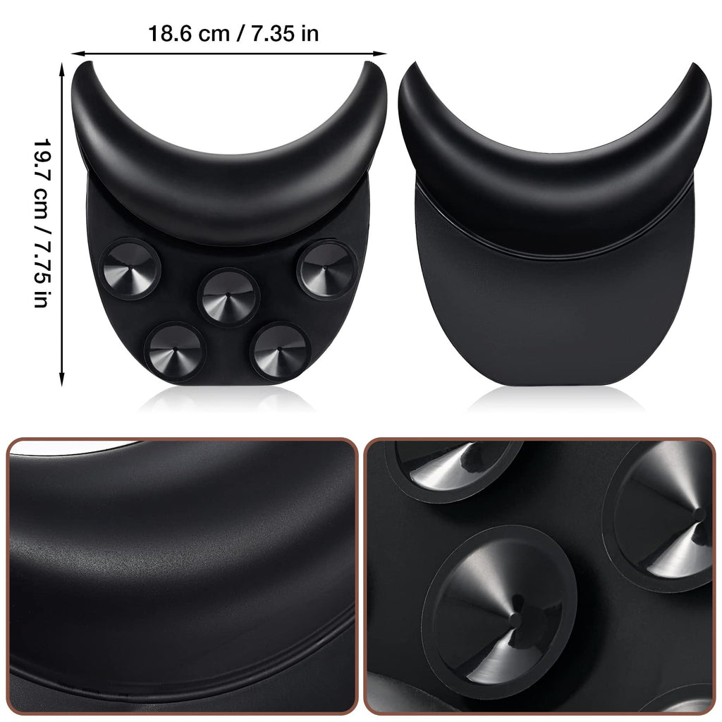 Noverlife Salon Neck Rest Cushion with Suction Cups – Non-Slip Silicone Neck Pillow