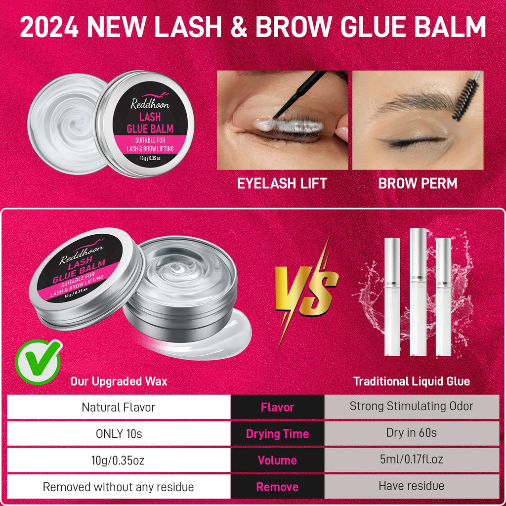 Novobey 6-in-1 Lash Lift & Brow Lamination Kit – Curl, Color, and Complete Tools for Home Use