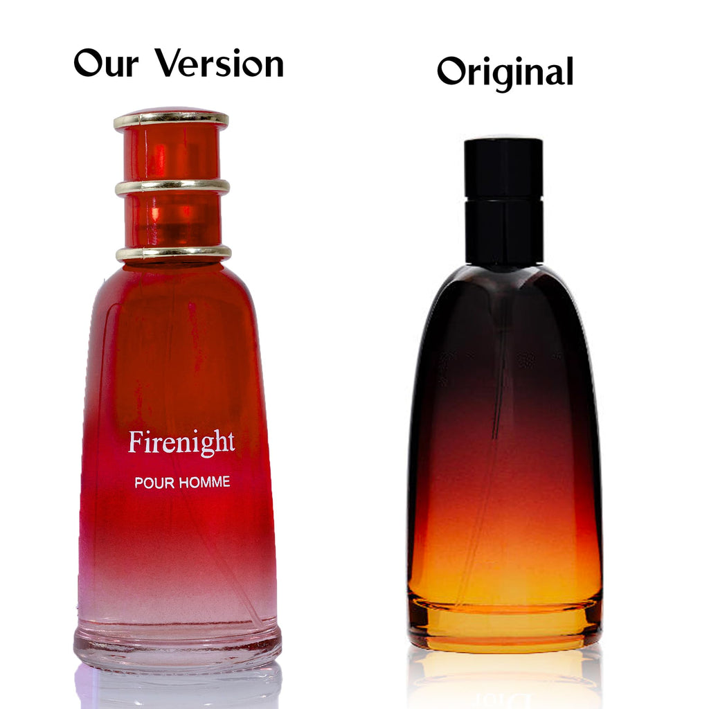 NovoGlow Firenight Pour Homme – Eau de Parfum for Men, 3.4 oz | Daywear & Casual Fragrance