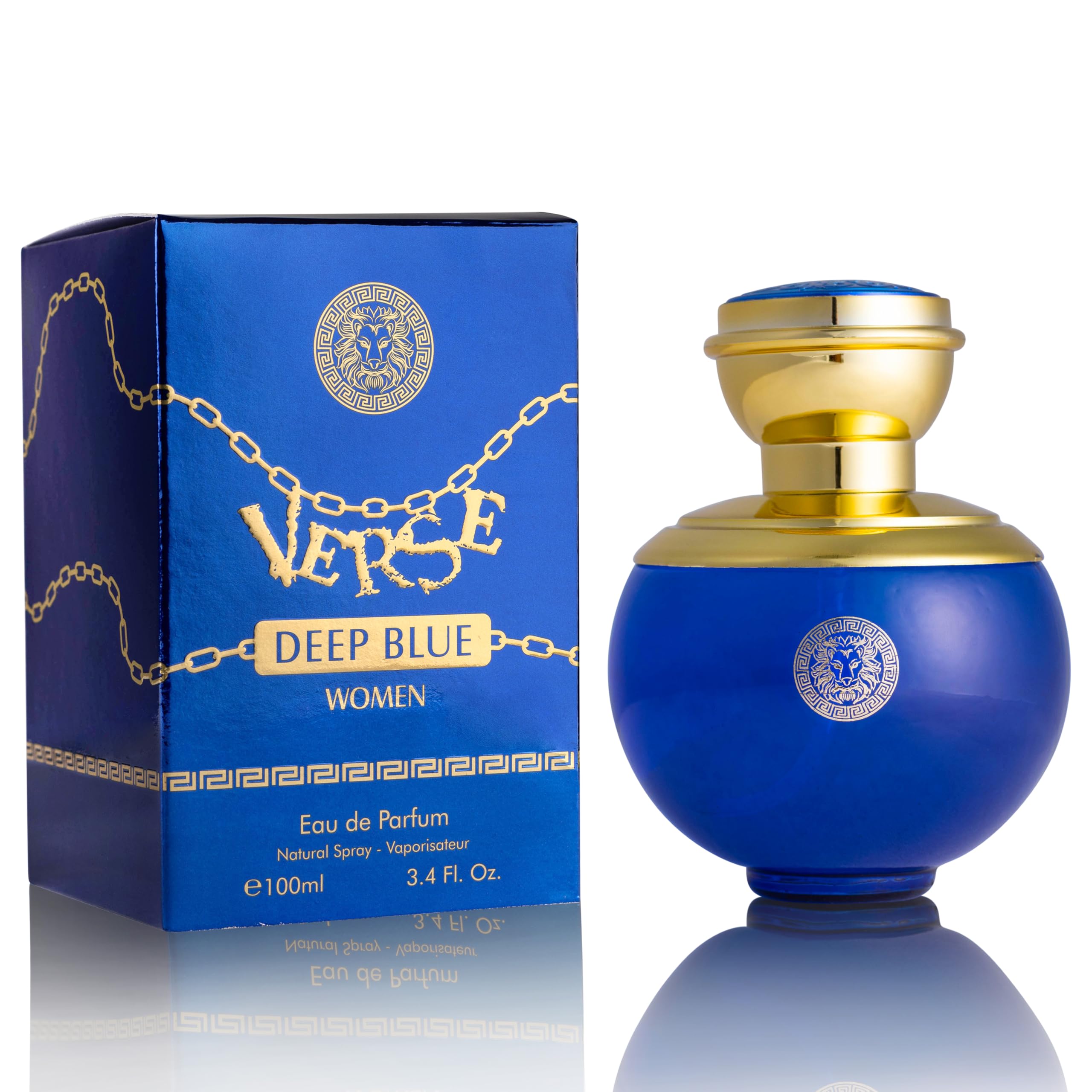 NovoGlow Verse Deep Blue for Women EDP – Floral, Fruity & Woody (100ml)