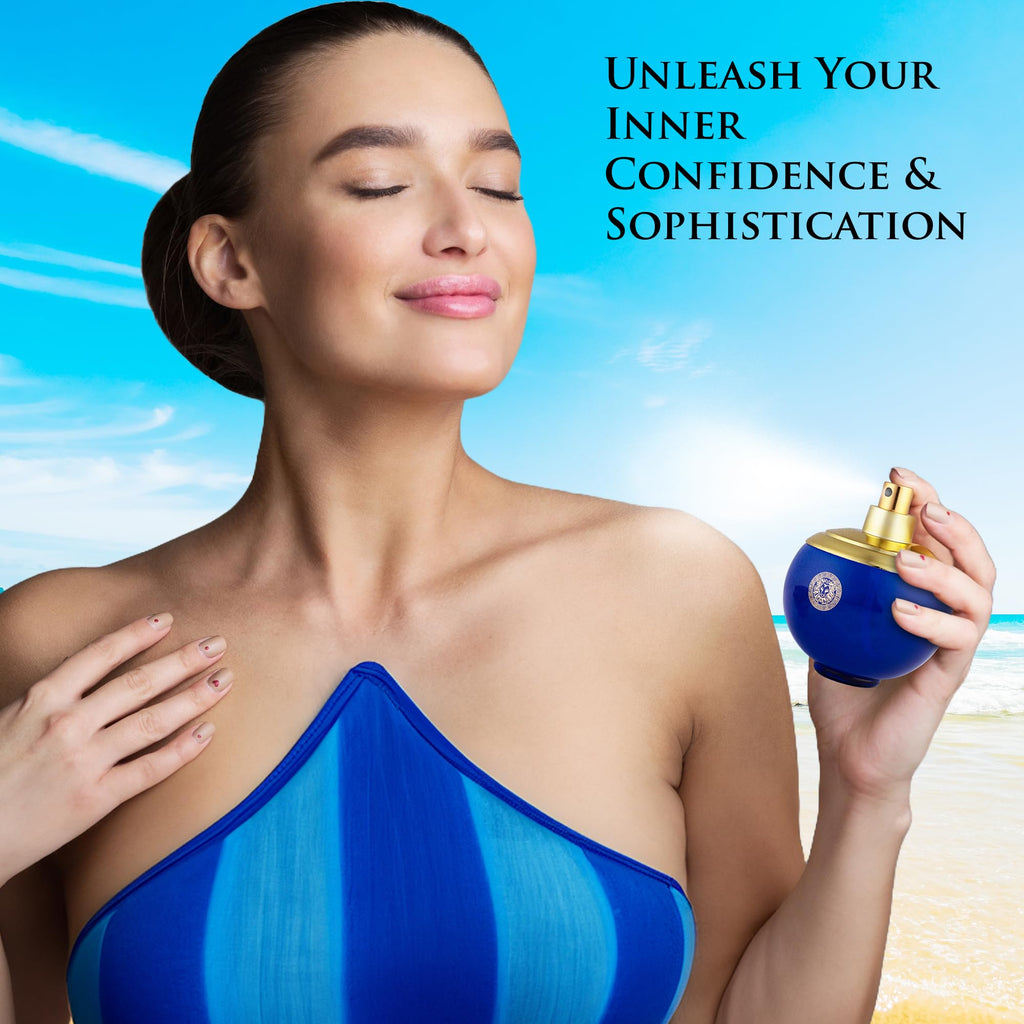 NovoGlow Verse Deep Blue for Women EDP – Floral, Fruity & Woody (100ml)