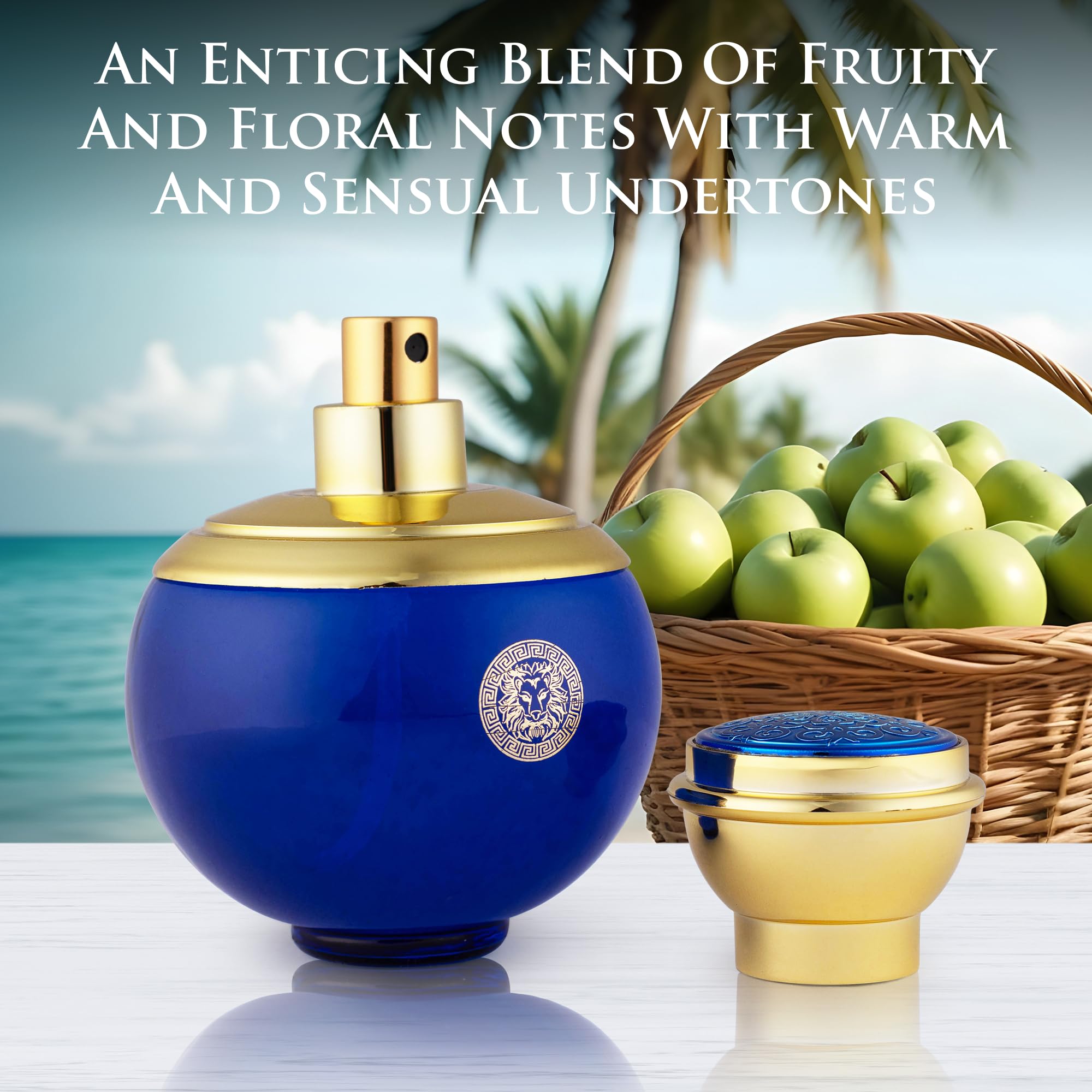 NovoGlow Verse Deep Blue for Women EDP – Floral, Fruity & Woody (100ml)