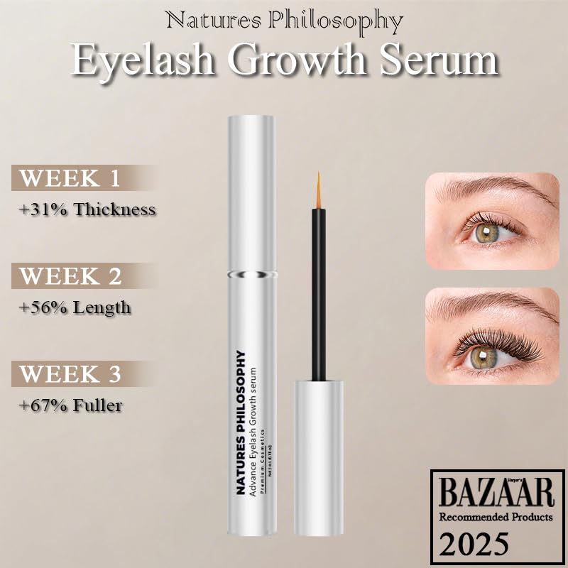 NP NATURES PHILOSOPHY Moroccan Argan Oil & Eyelash Growth Serum Set – Prostaglandin-Free, Aussie-Made