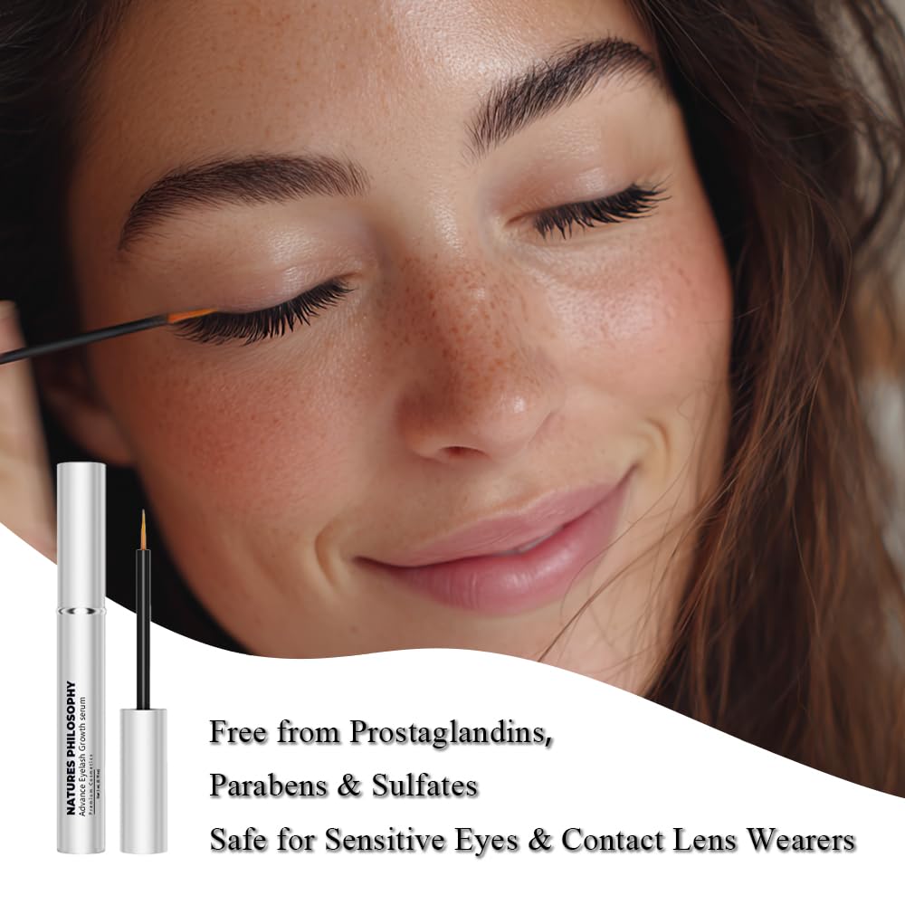 NP NATURES PHILOSOPHY Moroccan Argan Oil & Eyelash Growth Serum Set – Prostaglandin-Free, Aussie-Made