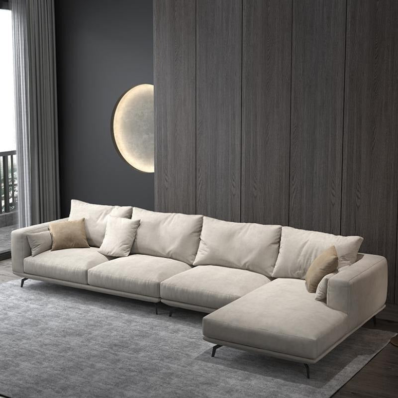 NR23 Four Seater Corner Sofa, Leathaire