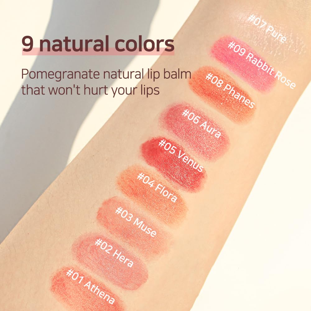 NS BEAUTY Lux Triple Lip Cure Balm — Natural Tinted Lip Care, 0.17 oz, Korean Best-Seller