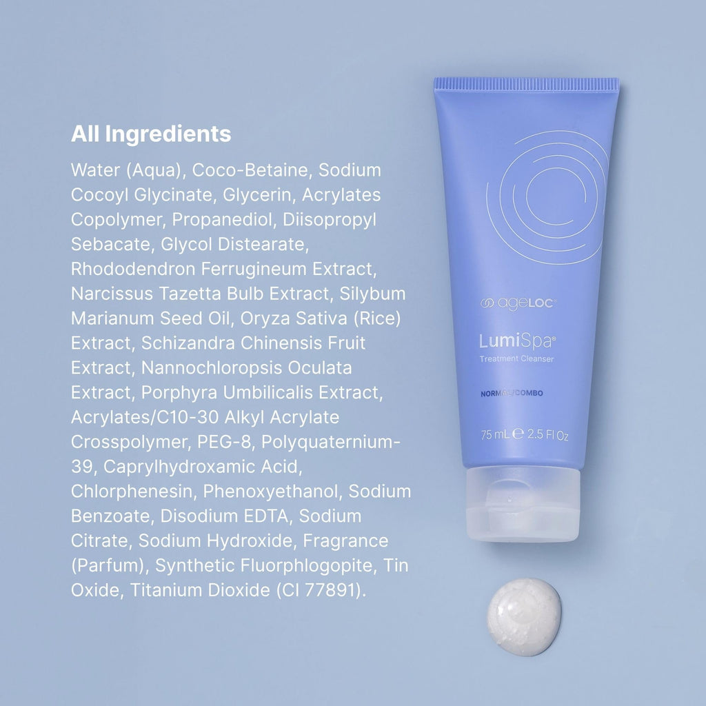 Nu Skin ageLOC LumiSpa Treatment Cleanser for Normal/Combo Skin – 2 Pack | Enhanced LumiSpa Performance