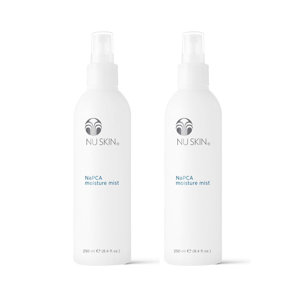 Nu Skin NaPCA Moisture Mist – Hydrating Hyaluronic Acid Spray for Face, Body & Hair | 8 oz | 2 Pack