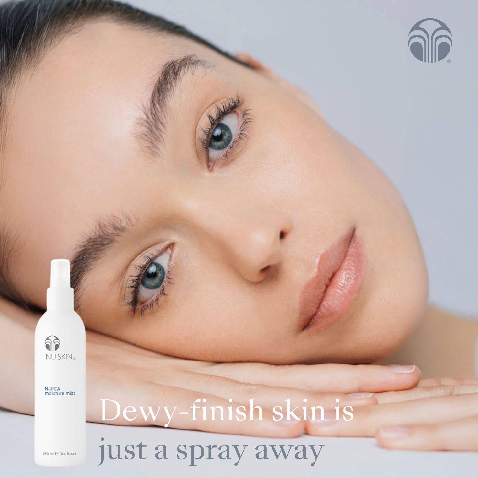 Nu Skin NaPCA Moisture Mist – Hydrating Hyaluronic Acid Spray for Face, Body & Hair | 8 oz | 2 Pack