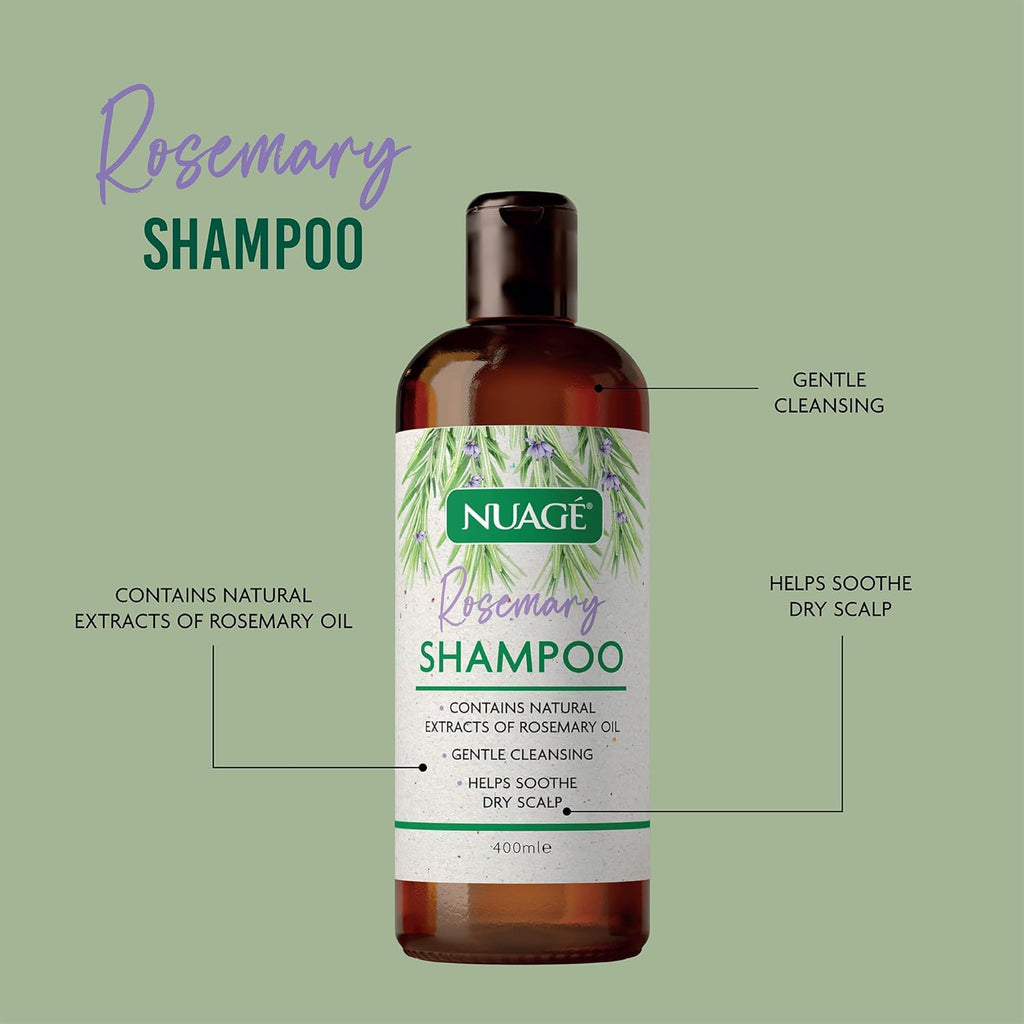 Nuage Rosemary Shampoo & Conditioner Bundle | Thickening & Regrowth for All Hair Types