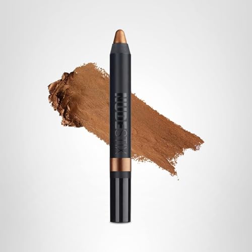 Nudestix Magnetic Luminous Eye Color Burnish – 4-in-1 Eye Pencil (Shadow, Liner, Primer & Highlighter) Waterproof Satin Finish