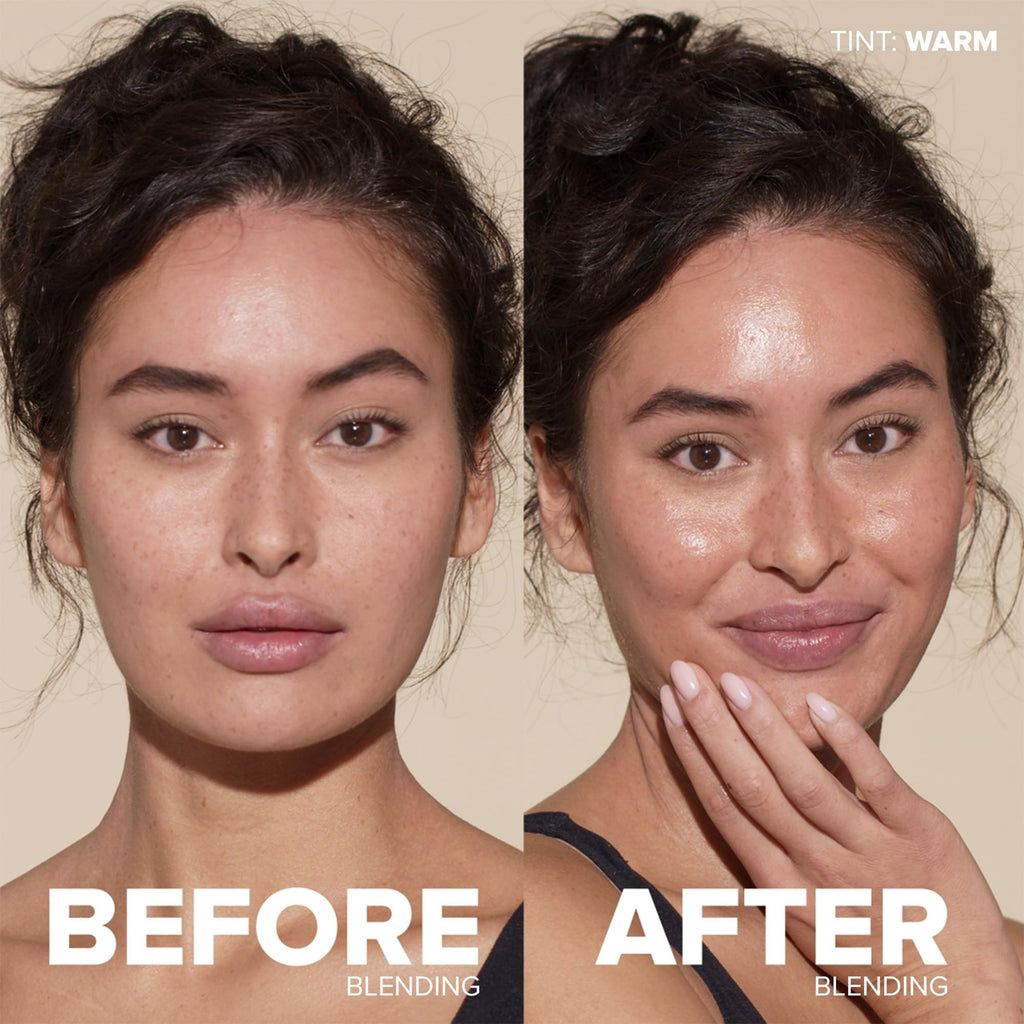 Nudestix Nudescreen Daily Mineral Veil SPF 30 – Warm Tint, Lightweight, Oil-Free