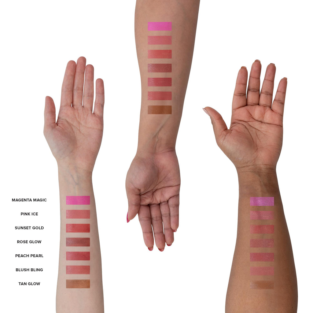 Nudestix Nudies Matte + Glow Core Rose Glow – Dual-Core Cream Blush Stick for Cheeks, Eyes & Lips