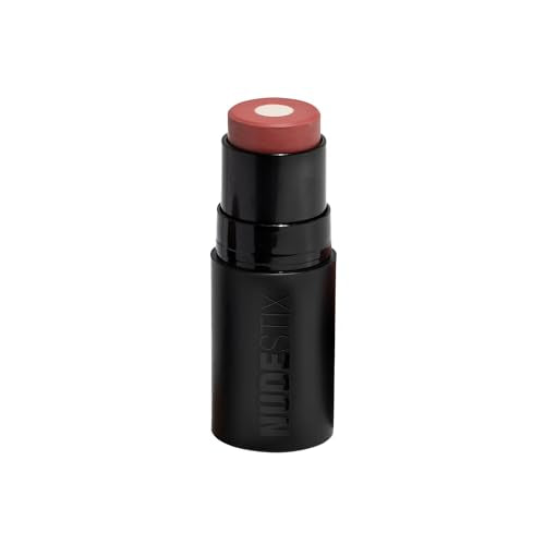 Nudestix Nudies Matte + Glow Core Rose Glow – Dual-Core Cream Blush Stick for Cheeks, Eyes & Lips