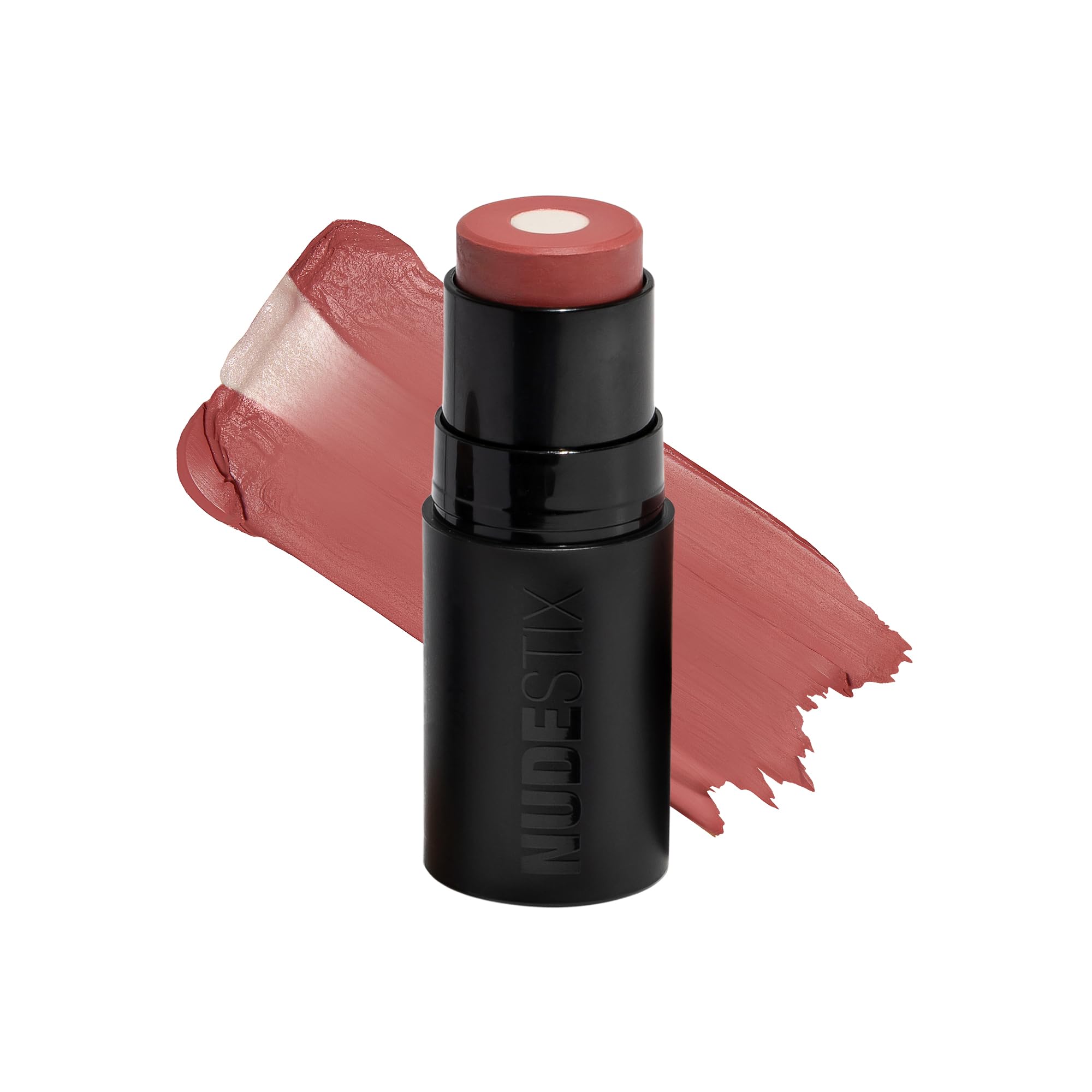 Nudestix Nudies Matte + Glow Core Rose Glow – Dual-Core Cream Blush Stick for Cheeks, Eyes & Lips