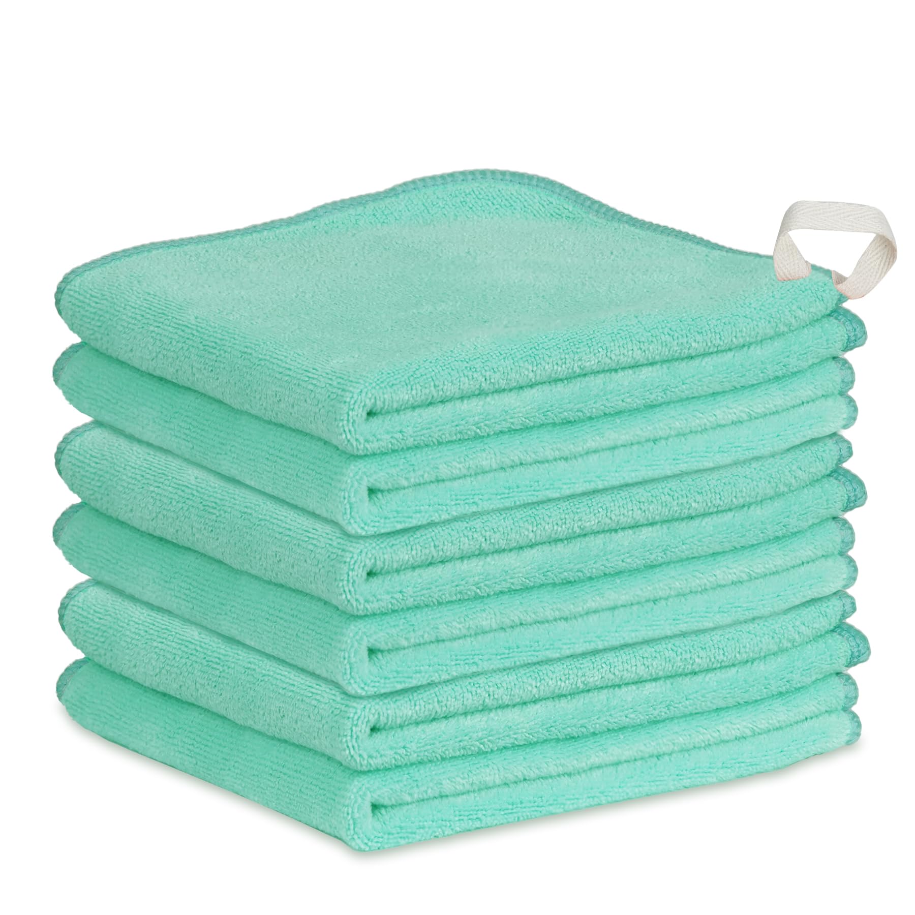 Nugilla Makeup Remover Cloths - 12x12in Reusable Microfiber Towels, 6-Pack