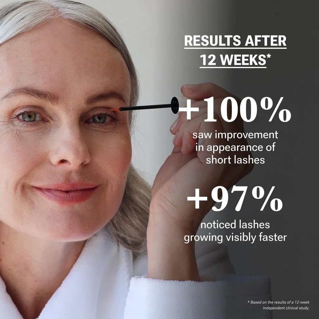 NULASTIN Follicle Fortifying Lash Serum – Clinically Tested Eyelash Enhancing Serum for Longer-Looking Lashes (0.1 Fl Oz)