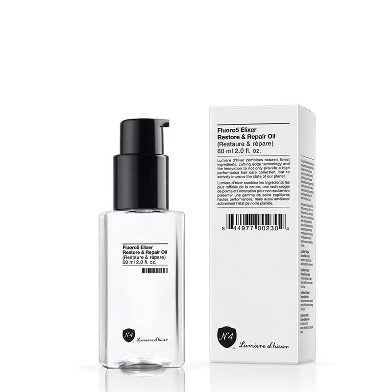 Number 4 Fluoro5 Elixir Restore & Repair Hair Oil – Anti Frizz Serum, 2 oz | N4 Hair Care