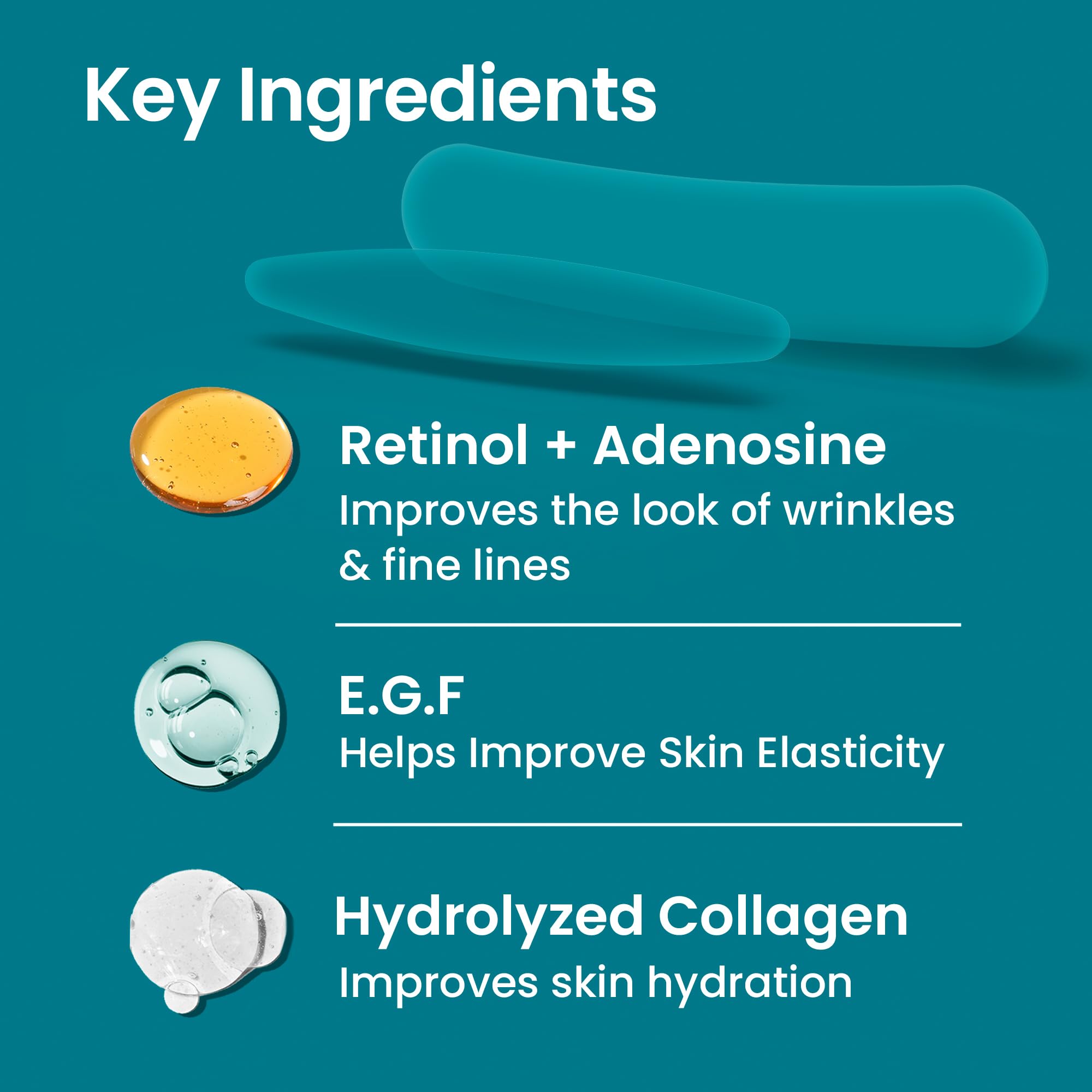 NURIVE Advanced Wrinkle Patches 60ct Invisible Overnight Tape with Retinol & Collagen (Medium Neck)