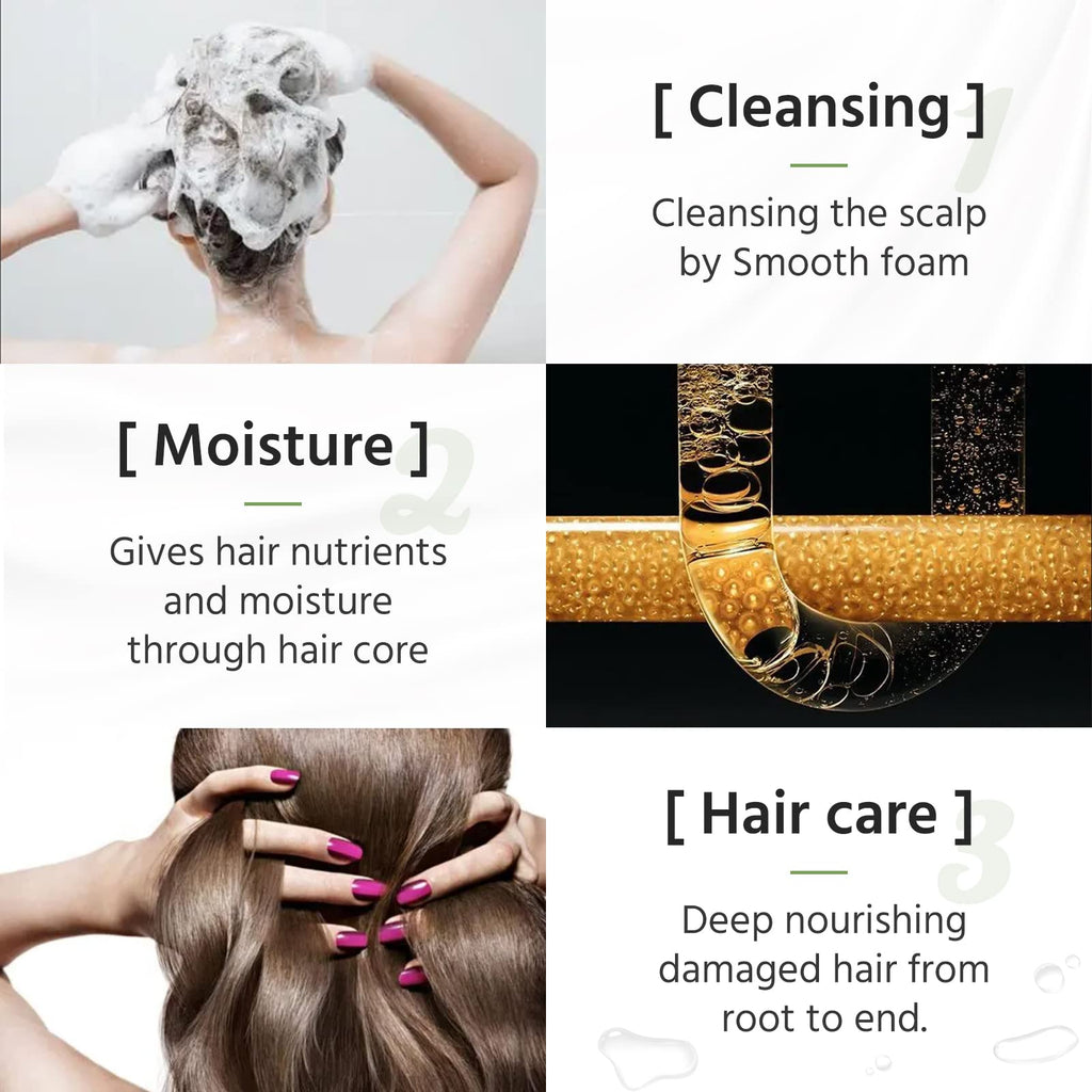 NUSPA Coconut Avocado Shampoo & Conditioner Set — Color Safe, Sulfate Free, Ultra Moisture
