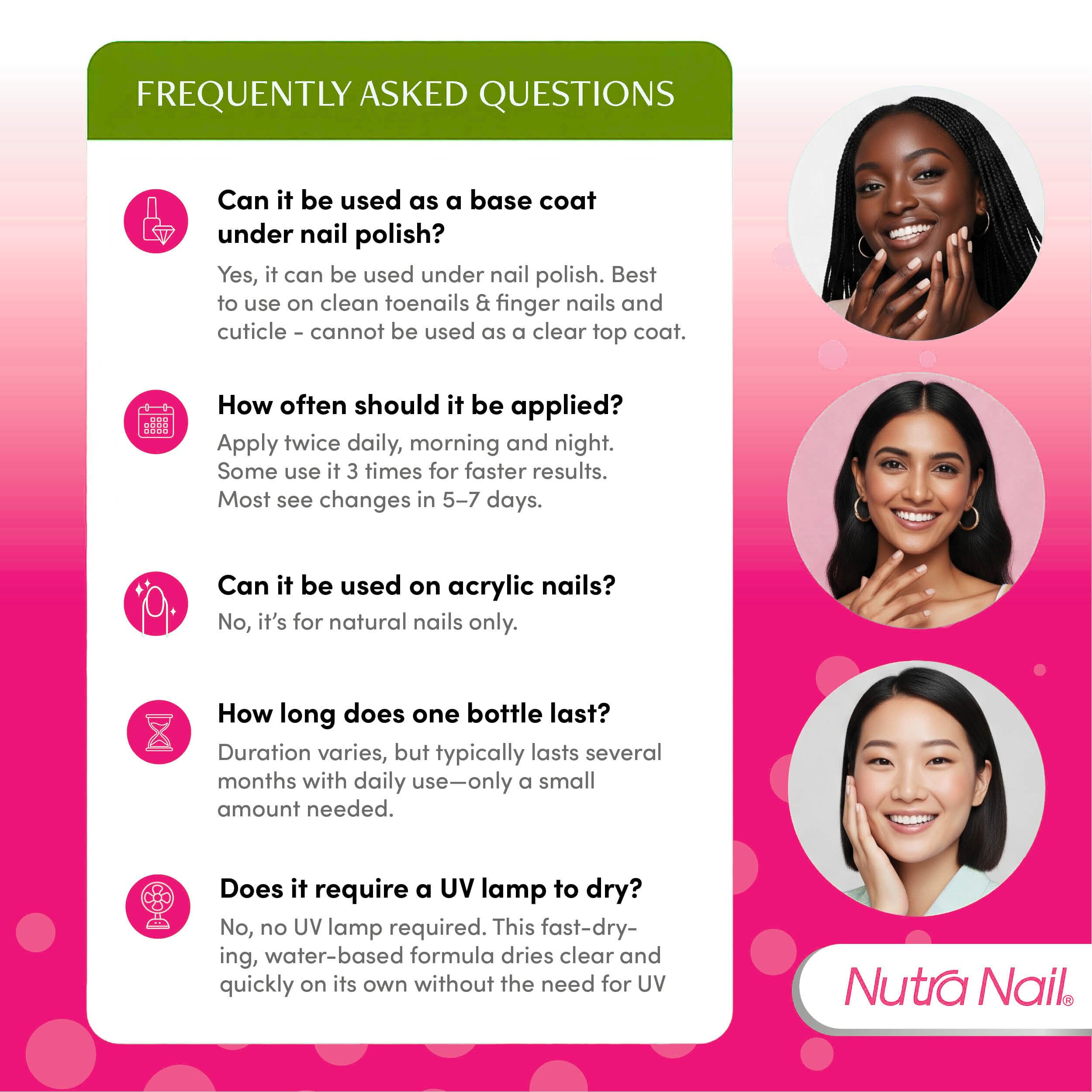Nutra Nail 5 to 7 Day Growth Treatment – Fast Keratin Nail Hardener & Strengthener