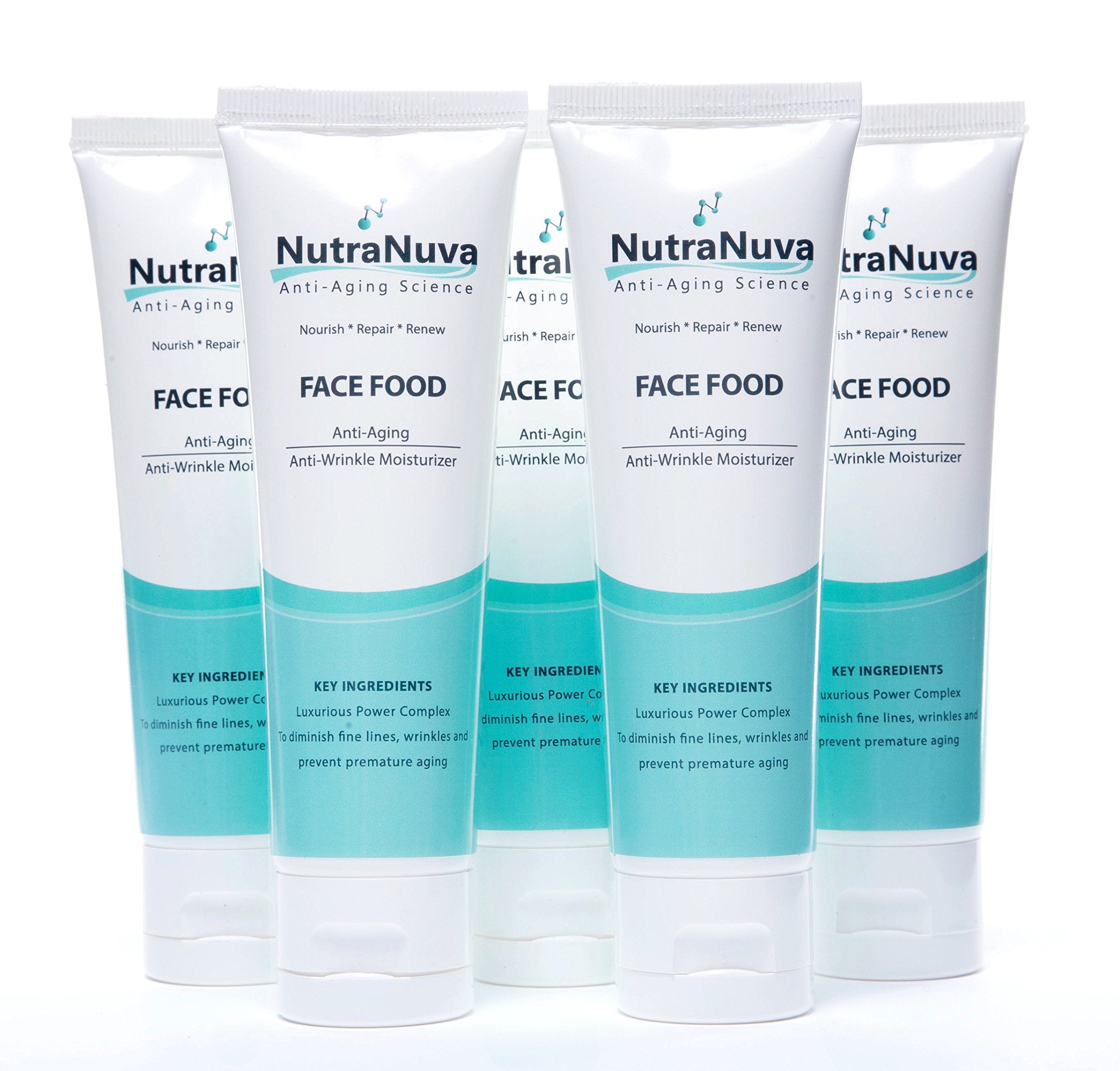 NutraNuva Vegan Anti-Aging Cream for Face, Neck & Eyes | Hyaluronic Acid, Copper Peptides, CoQ10