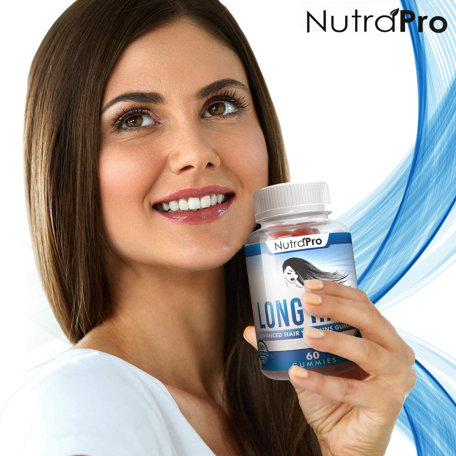 NutraPro Long Hair Gummies – Anti-Hair Loss & Growth Support