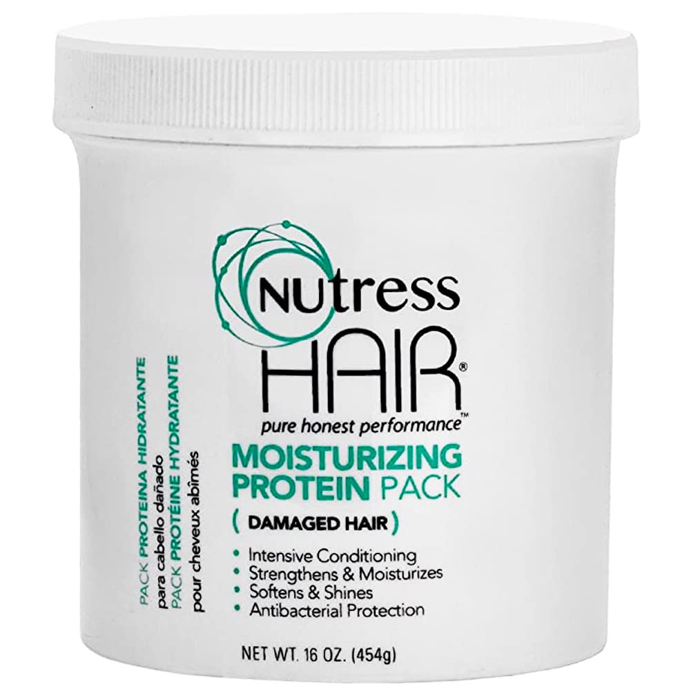 Nutress Hair One-Step Protein Treatment for Damaged Hair – 16 oz